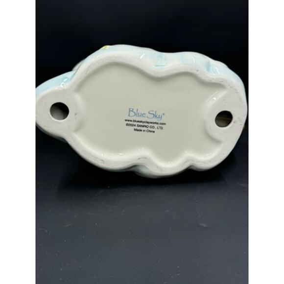 Hello Kitty 2024 Cute on clouds with  Broom And Pet Frog, Orange Bow, Purple Hat - Picture 9 of 9